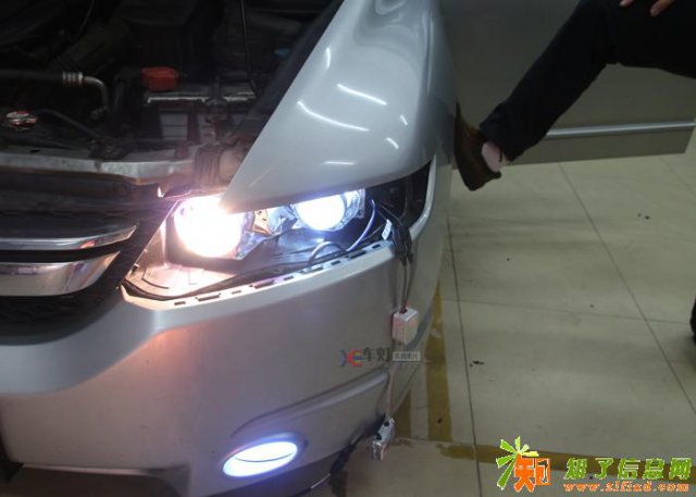 改装升级氙气灯之本田奥德赛的蜕变
