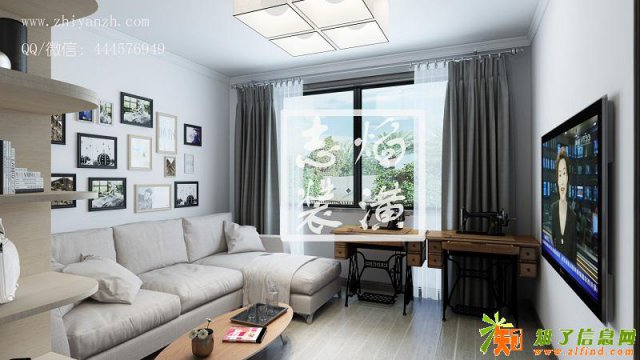 川沙装潢公司 夏季家庭装修绿海家园现代简约风