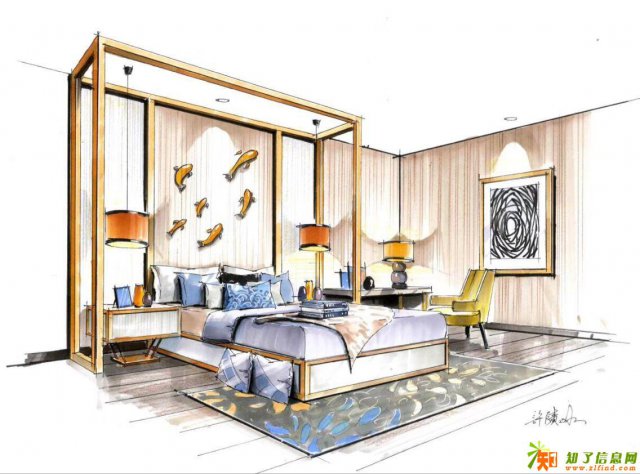 环艺手绘班-成人零基础针对性授课哦-市桥玛雅教育