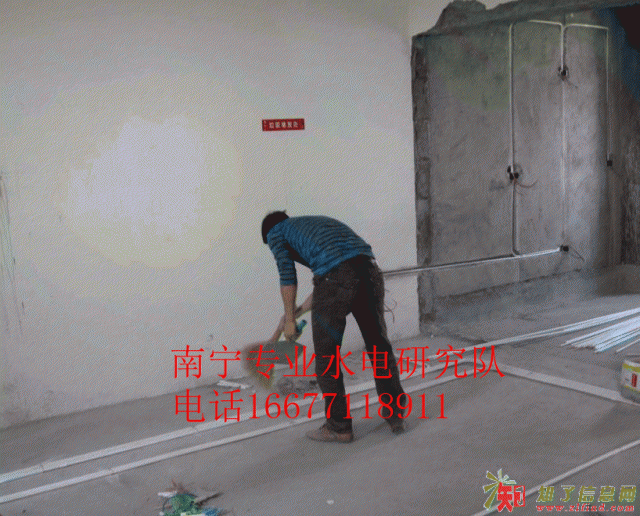 南宁电工上门，两人装修小团队，经验丰富，接大小工程