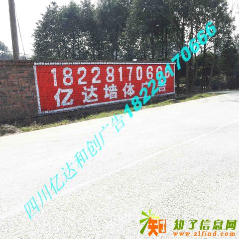 忘了他我去亿达做绵阳平武县墙体广告养你