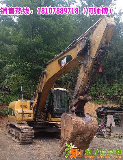 广西二手挖掘机低价转让卡特320D直喷挖掘机