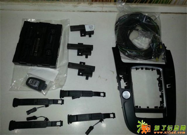 深圳车之鹰奥迪A4改装加装原厂一键启动舒适进入