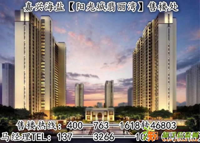 嘉兴海盐阳光城翡丽湾—读懂这些政策全明白了