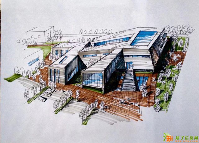 深圳南山区深大西门设计效果图手绘培训