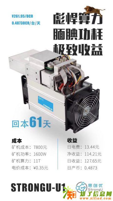 思创优u1+dcr矿机