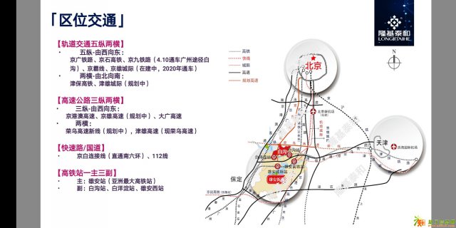 京雄世贸港雄安新区辐射区管控区唯一距离最近雄安地块