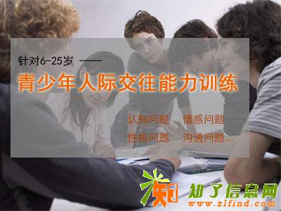 青少年人际交往能力训练成功的起点!
