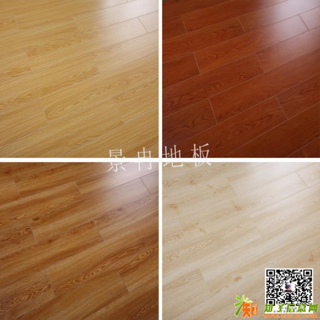 杭州景冉地板批发12mm强化地板防水耐磨(图)