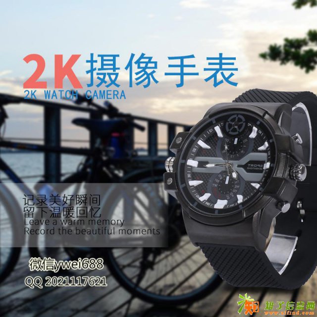 2K超高清画质运动手表高清摄像