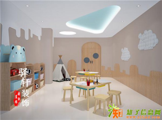 合肥早教中心装修，亲子培训机构装修，认真做好装修