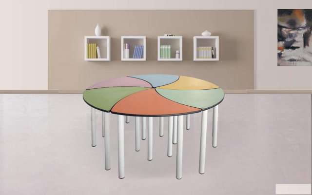 长春活动六角桌新品直售