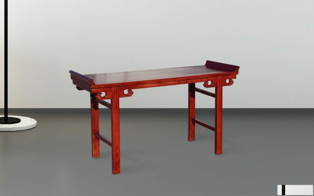长春仿古实木国学桌厂家定制直售