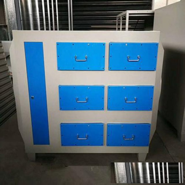 工业废气净化活性炭吸附净化环保箱