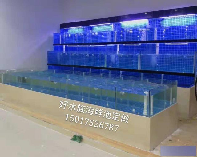 广州花都专业海鲜池订做花都北兴超市海鲜池定做