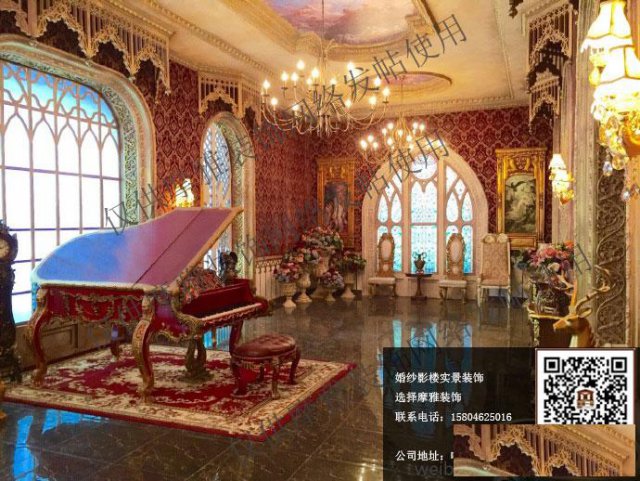 哈尔滨影楼婚纱店装修选择摩雅装饰