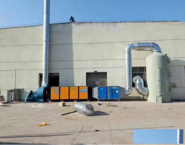 湖北环保设备源头厂家定做工业车间空气净化器废气处理设备