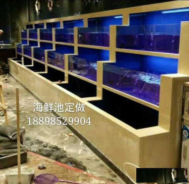 湛江吴川海鲜池定做吴川附近海鲜池定做厂家