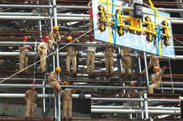 石材幕墙的施工流程