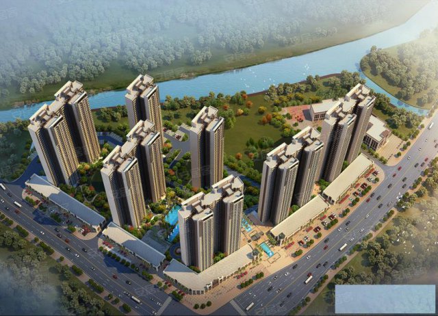 佛山买楼时代香海彼岸住宅首期44万起带装修现楼即买即住