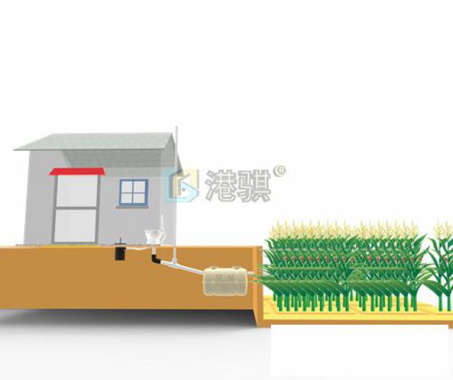 农村厕所臭怎么办1.5立方三级化粪池安装（价格品牌厂家）港骐