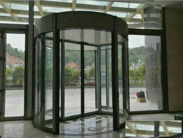 江苏金博克全省供应保养维修多玛伦茨松下两翼旋转门