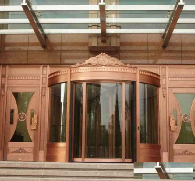 南京金博克供应保养多玛伦茨松下两翼旋转门定制