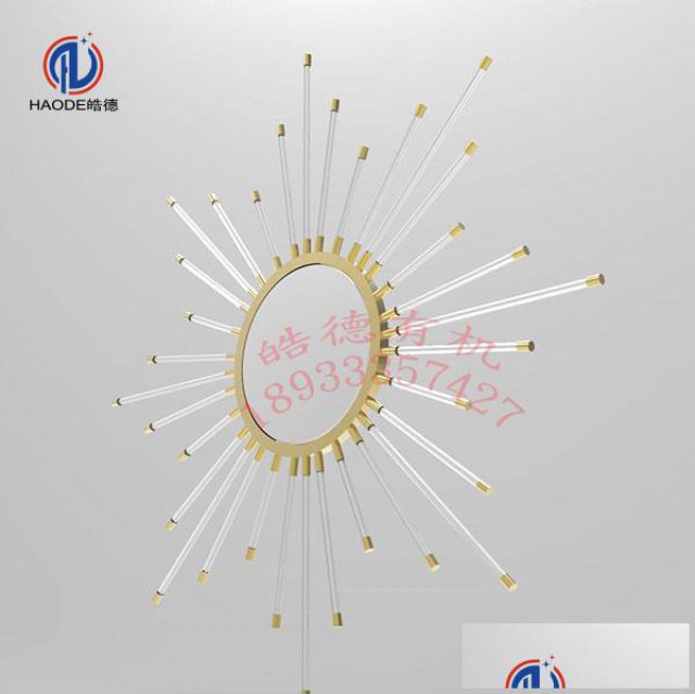 中山市皓德有机亚克力背景墙面壁饰软装饰品