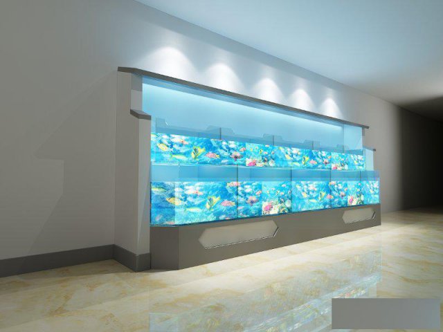 珠海专业土建豪华餐饮酒店海鲜池定做好水族海鲜池定做