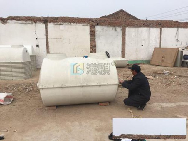 玻璃钢成品化粪池选用标准模压化粪池施工-港骐