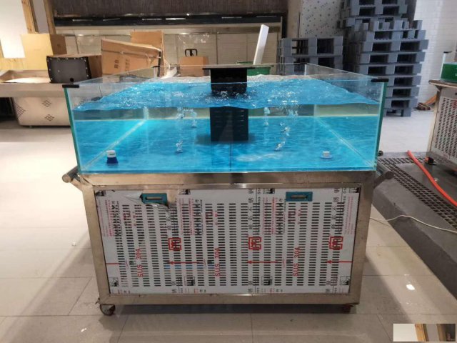 海南三亚专业超市移动海鲜池定做厂家价格