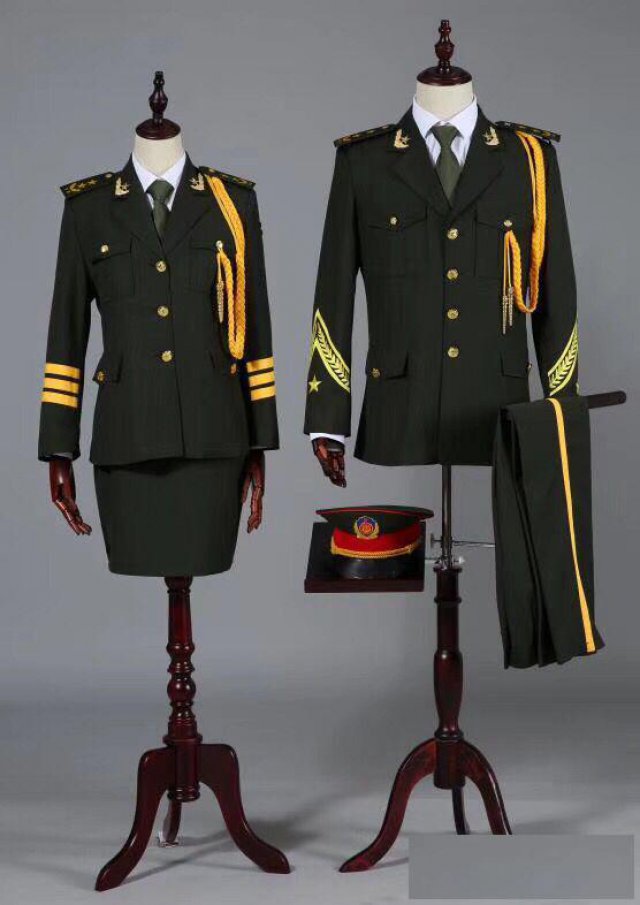 【阅兵服礼兵服国旗服】三军仪仗队服装现货