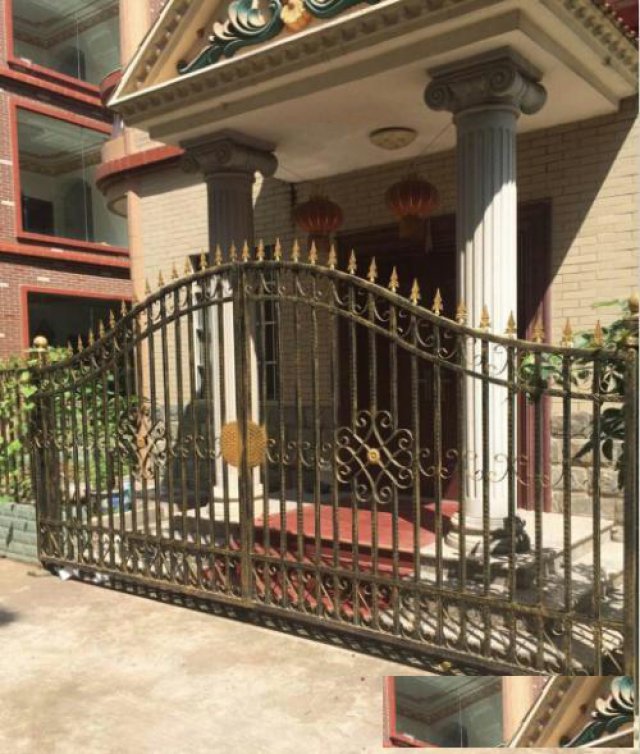 四川巴中铁艺大门护窗栏杆楼梯扶手