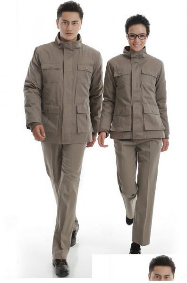 重庆保安服定制棉服销售保安大衣定制冲锋衣批发