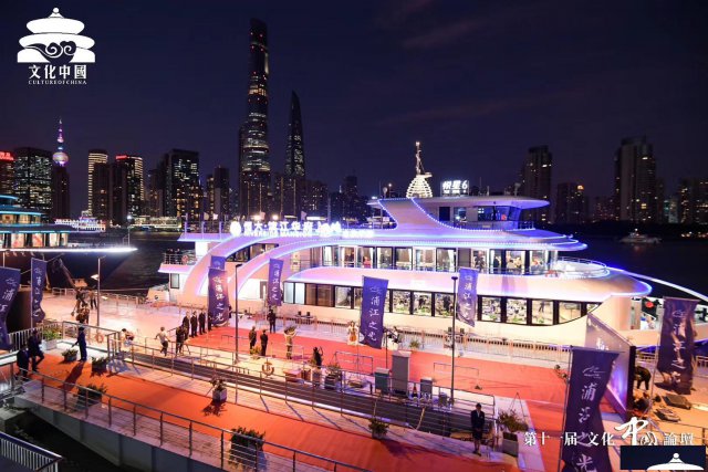 悦星6号游船浦江游船租赁上海租游轮游轮婚宴