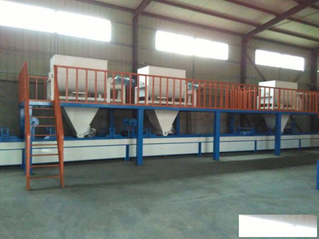 山东新型建材设备厂家专业生产fs免拆挤塑板设备经久耐用寿命长