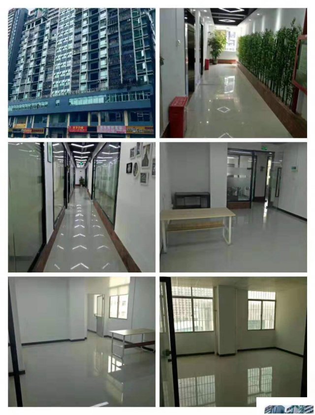 观澜高薪区精装写字楼出租长免租2个月80平起