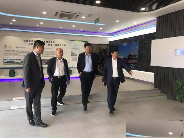 纽科伦走进金箔机电参观考察