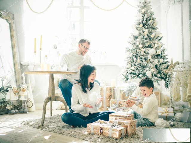 上海RainbowBaby高端儿童摄影（白色圣诞）