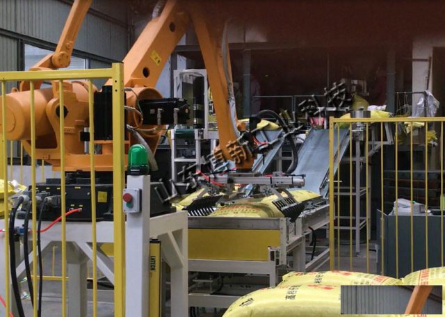 腻子粉码垛机、自动码垛机械手