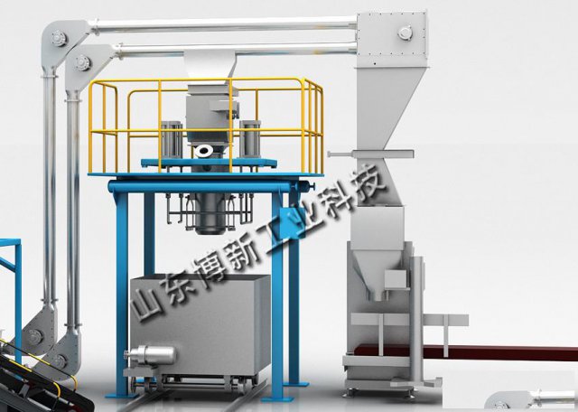 水泥熟料吨包秤、吨袋包装机图片