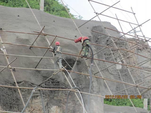 宝鸡山体护坡支护公司山体滑坡处理修复