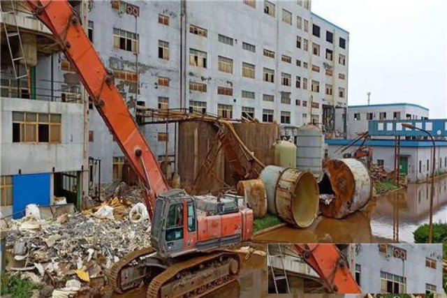 南京拆除工程工厂拆除厂房拆除化工设备