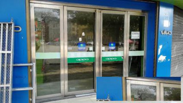 西安安装维修玻璃门，更换钢化玻璃地弹簧