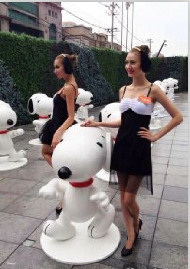 史努比狗狗模型出租出售