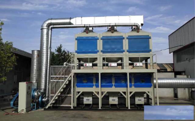 山东临沂机械制造车间环保改造催化燃烧废气净化器批发