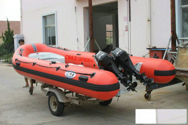 4米长加厚铝合金钓鱼船海钓船