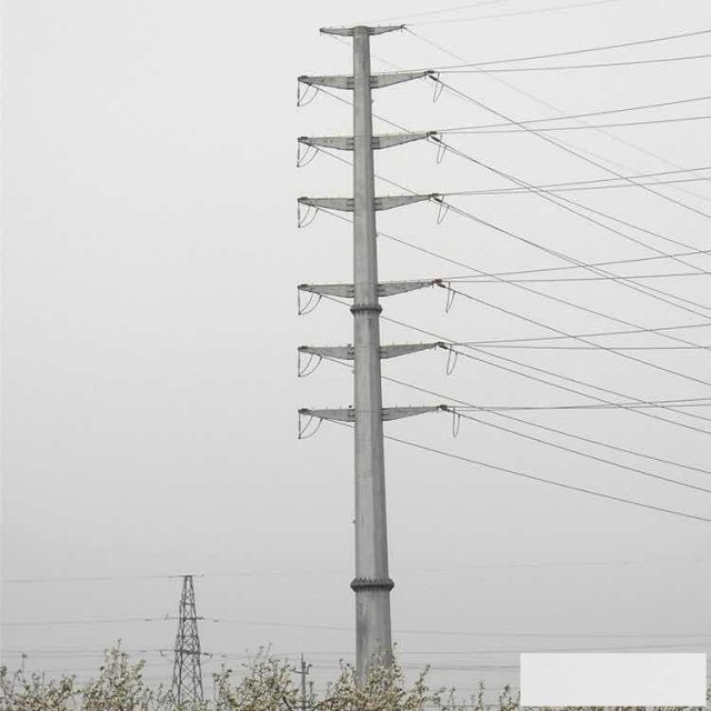 双回路110kv钢管杆架空线钢管杆厂家