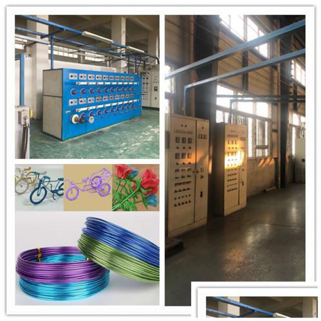 出口烤漆丝电泳漆包线烤漆铁丝金属线工艺品