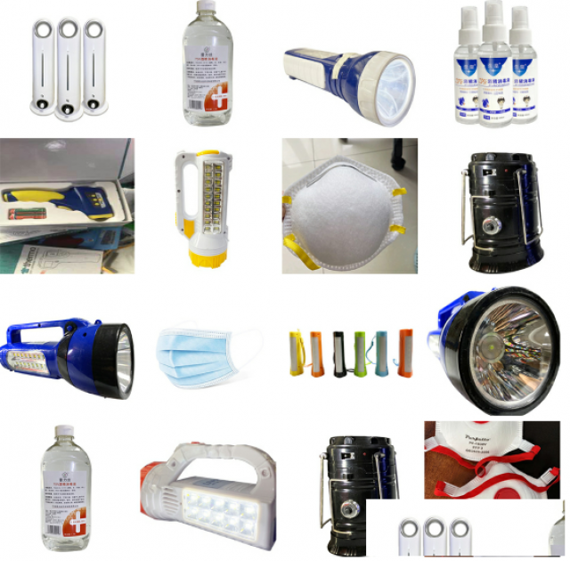 灯管探照灯挂绳小手电灯小手电验钞灯FFP3口罩